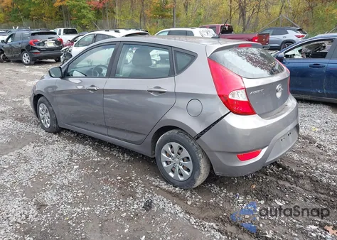 2017 Hyundai Accent Se z USA, uszkodzony, nr VIN KMHCT5AEXHU357715
